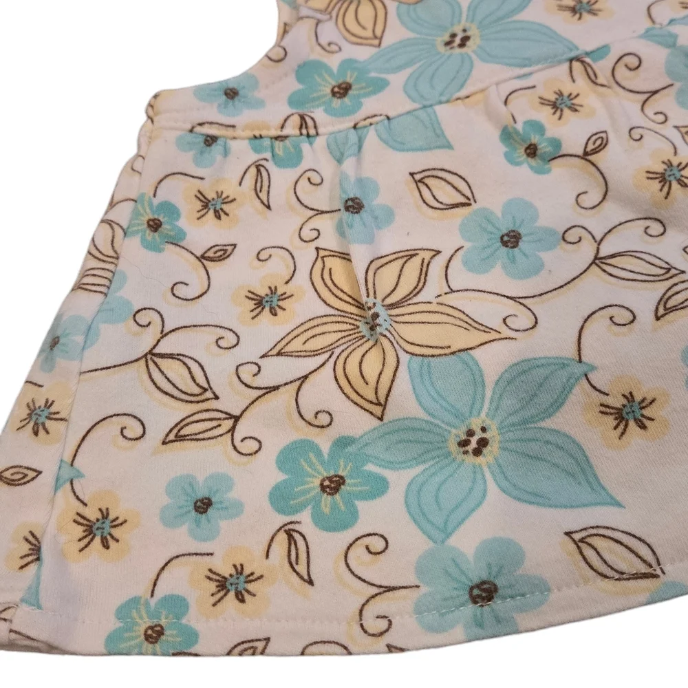 Tumble Tumble floral print tunic tank top 3/6M